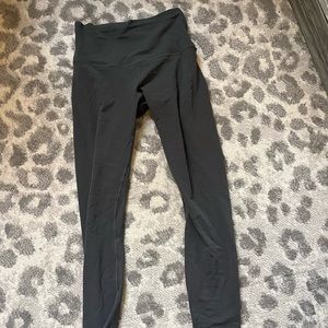 charcoal align grey leggings